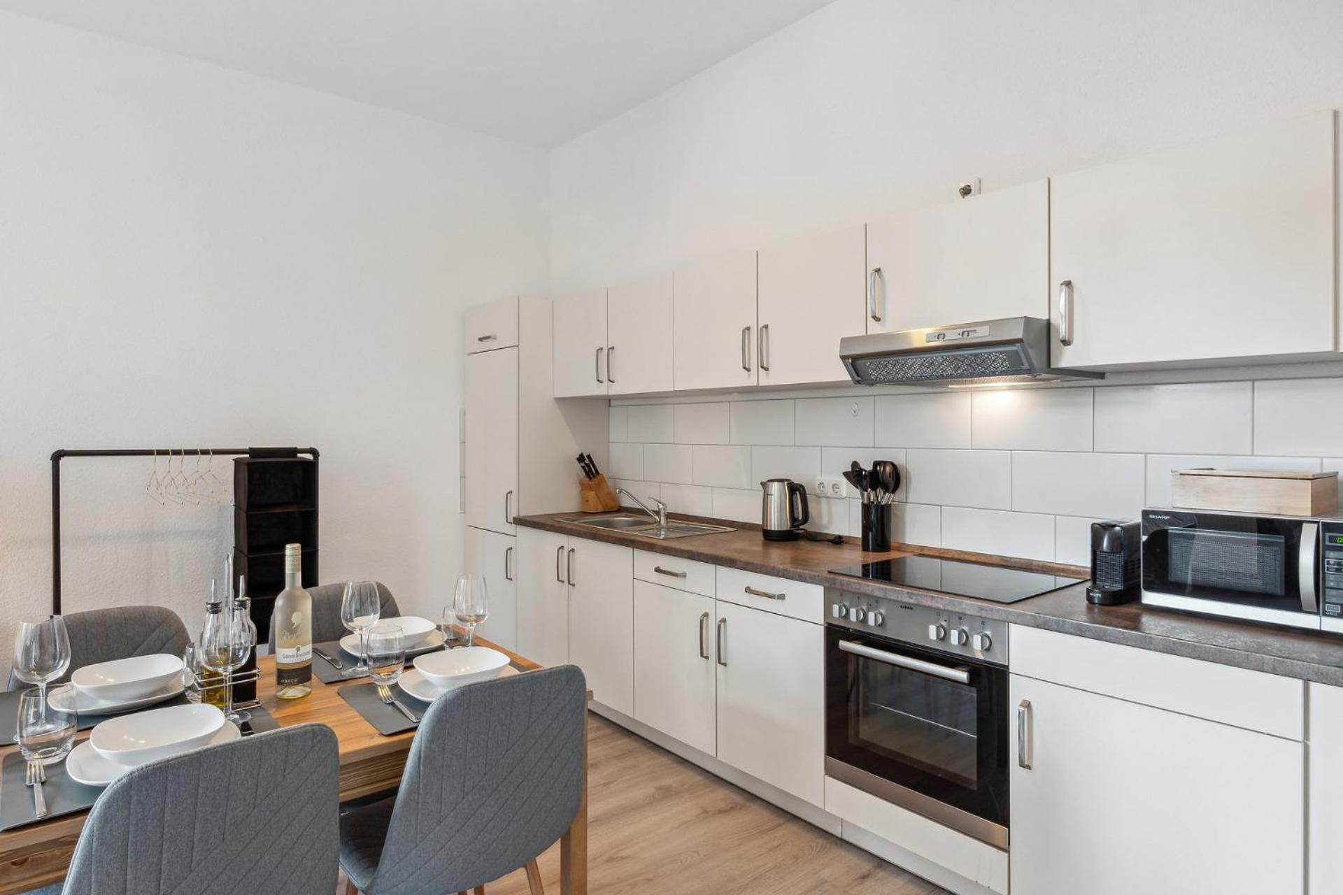 Homespace - Magdeburg - Gemuetliches Apartment Mit Balkon Zewnętrze zdjęcie