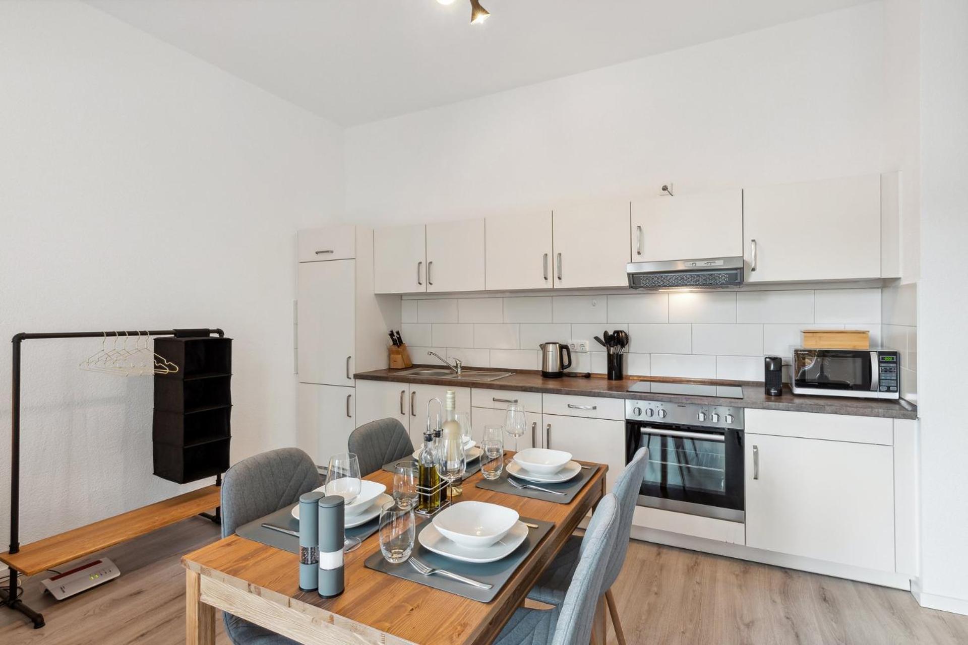 Homespace - Magdeburg - Gemuetliches Apartment Mit Balkon Zewnętrze zdjęcie