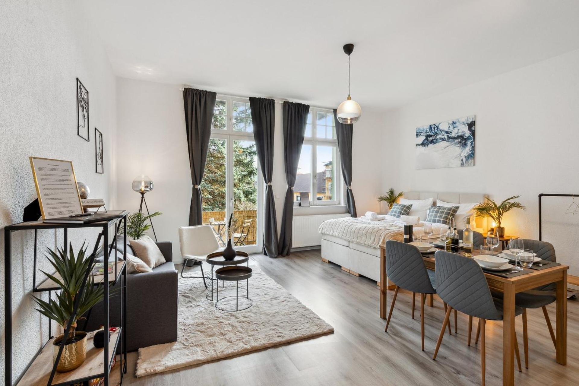 Homespace - Magdeburg - Gemuetliches Apartment Mit Balkon Zewnętrze zdjęcie